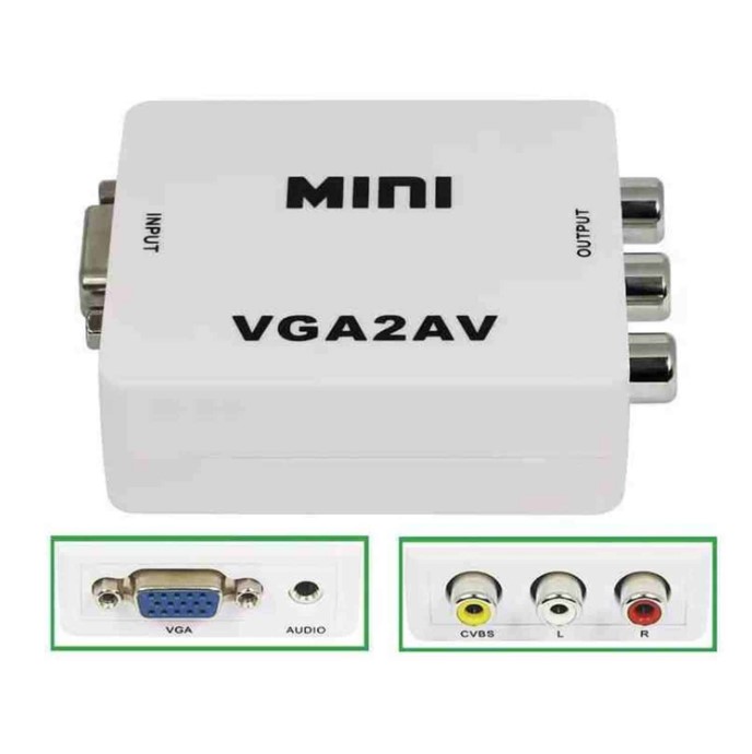 Convertidor De Video De Vga A Rca