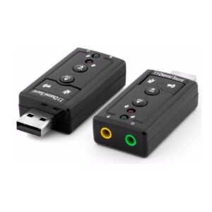 TARJETA DE SONIDO USB 5.1 CON BOTONES