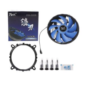 FAN COOLER DISIPADOR LR RGB INTEL 775/1700/115X Y  AMD AM2/AM3/FM1/FM2