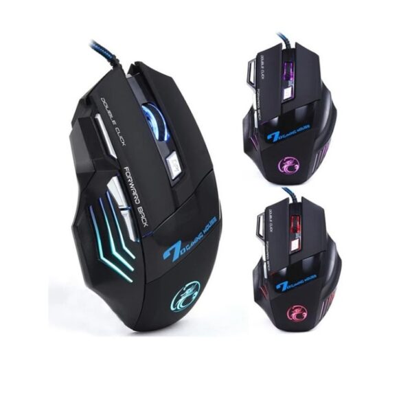 Mouse usb 5500 Dpi Gaming - 7 Botones