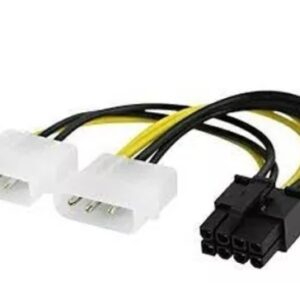 ADAPTADOR DE CORRIENTE PARA TARJETA DE VIDEO DE 2 MOLEX A 8 PINES