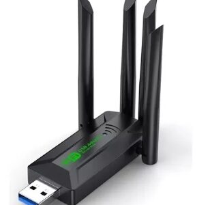 ANTENA WIFI DOBLE FRECUENCIA AC 1200 4 ANTENAS