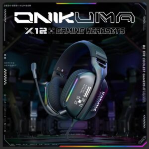 AUDIFONOS HEADSET GAMING UNIKUMA X12