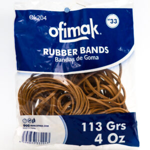 BANDAS DE GOMA N33 OFIMAK 113GRS