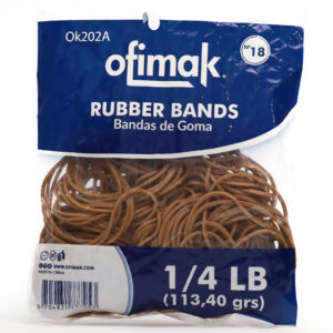 BANDAS DE GOMA OFIMAK N18 113GRS
