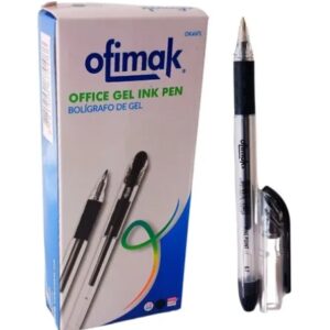 BOLIGRAFO DE GEL OFIMAK NEGRO