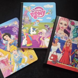 CUADERNO UNA LINEA MOTIVOS DE NIÑA 100HOJAS VRALD COSIDO