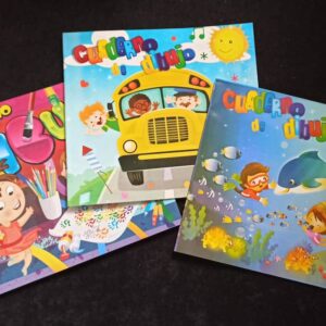 CUADERNOS DE DIBUJO GRAPADOS 40 HOJAS