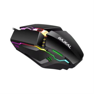 MOUSE BAJEAL D11 - 3 BOTONES + RGB LED Y AJUSTE DE DPI